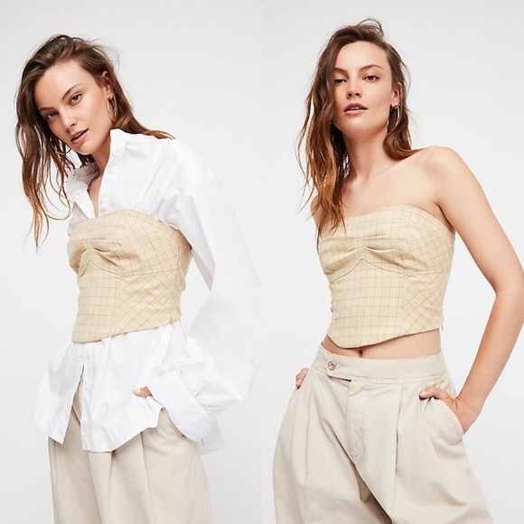 Free People strapless top - Picture 4 of 11